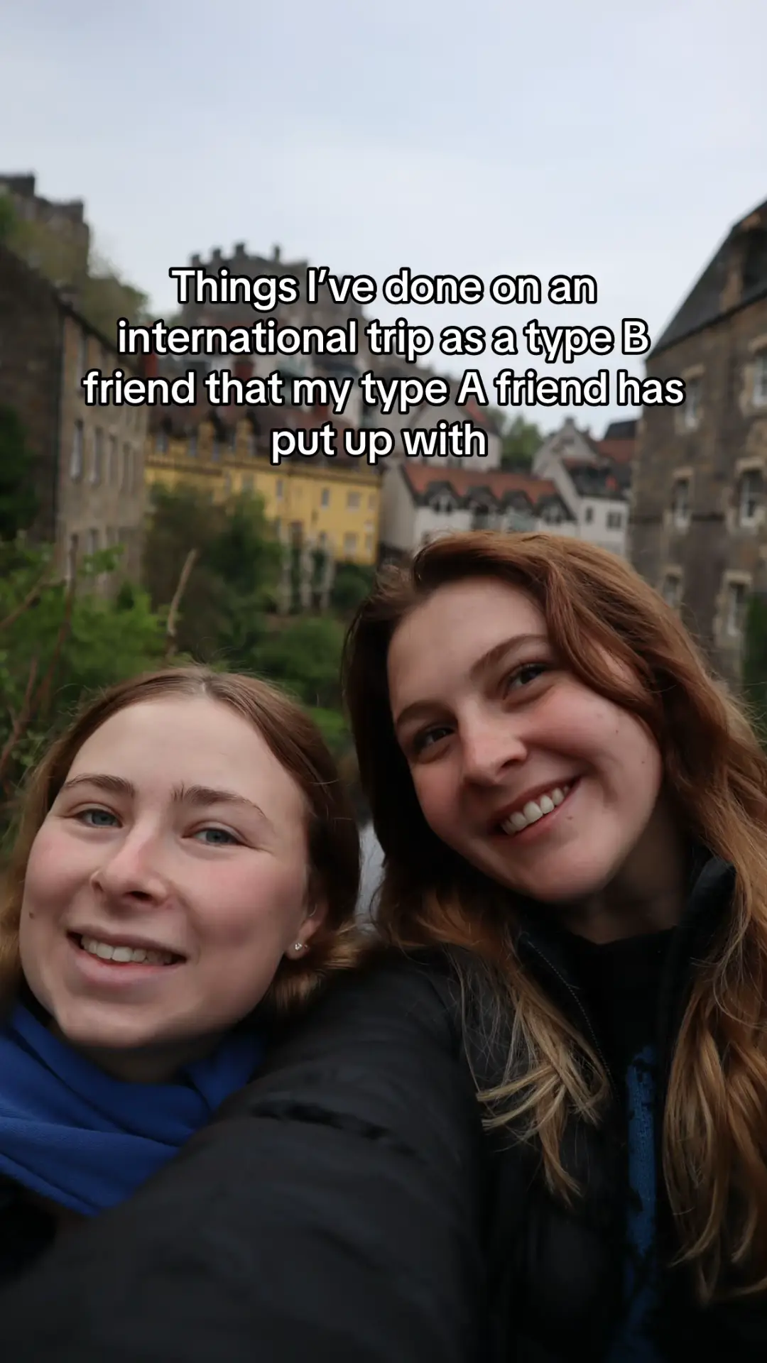 Being a type B bestie isn’t for everyone 😮‍💨😅 #bestie #travel #hostellife #hostel 