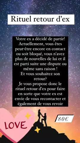 Rituel retour d'ex si vous souhaitez le récupérer votre ex conjoint(e) n'hésitez pas à me laissez un message en privé ❤️ #oraclecards #medium #rituel #voyancesentimentale 