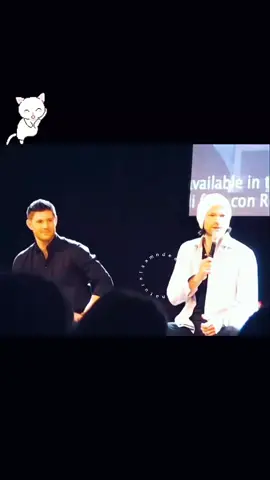 if all else fails show em your hair #😂🤣😅 #jaredpadalecki #jensenackles #supernatural #spnfamily #😂🤣😅 #J2LOve #🥵 #hilarious #theroadsofar #😂🤣😅 