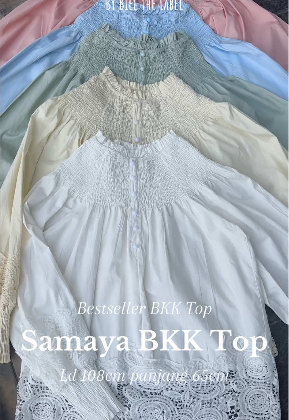 SAMAYA BKK TOP 💕 top yg bestseller ini akhirnya restock lg dengan warna baru #tiktokshop #tiktoklive #ootdhijab #ootdfashion #fashiontiktok #koreanstyle #OOTD #bkkfashion #bkk 