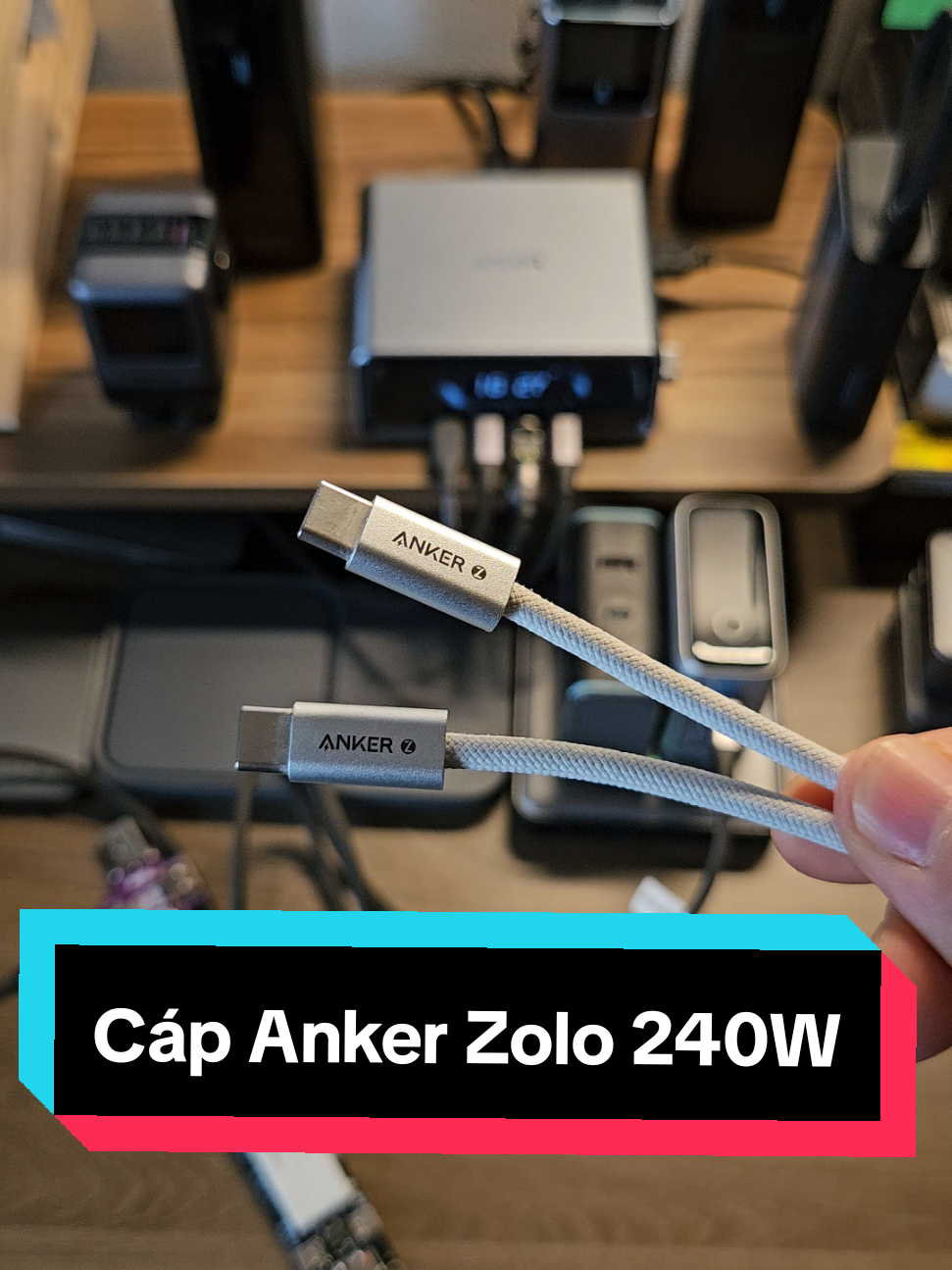 Đây Là Sợi Cáp Ngon Bổ Rẻ NHẤT nhà Anker - Anker Zolo 240W #anker #ankerzolo240w #capanker #nghiensac 