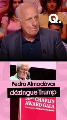 « Vous entrerez dans l’histoire comme la plus grande erreur de notre temps ». Le réalisateur Pedro Almodóvar a complètement détruit Donald Trump lors d’une remise de prix à New York. Rien à rajouter ! #quotidien #sinformersurtiktok #actu #donaldtrump #almodovar #usa
