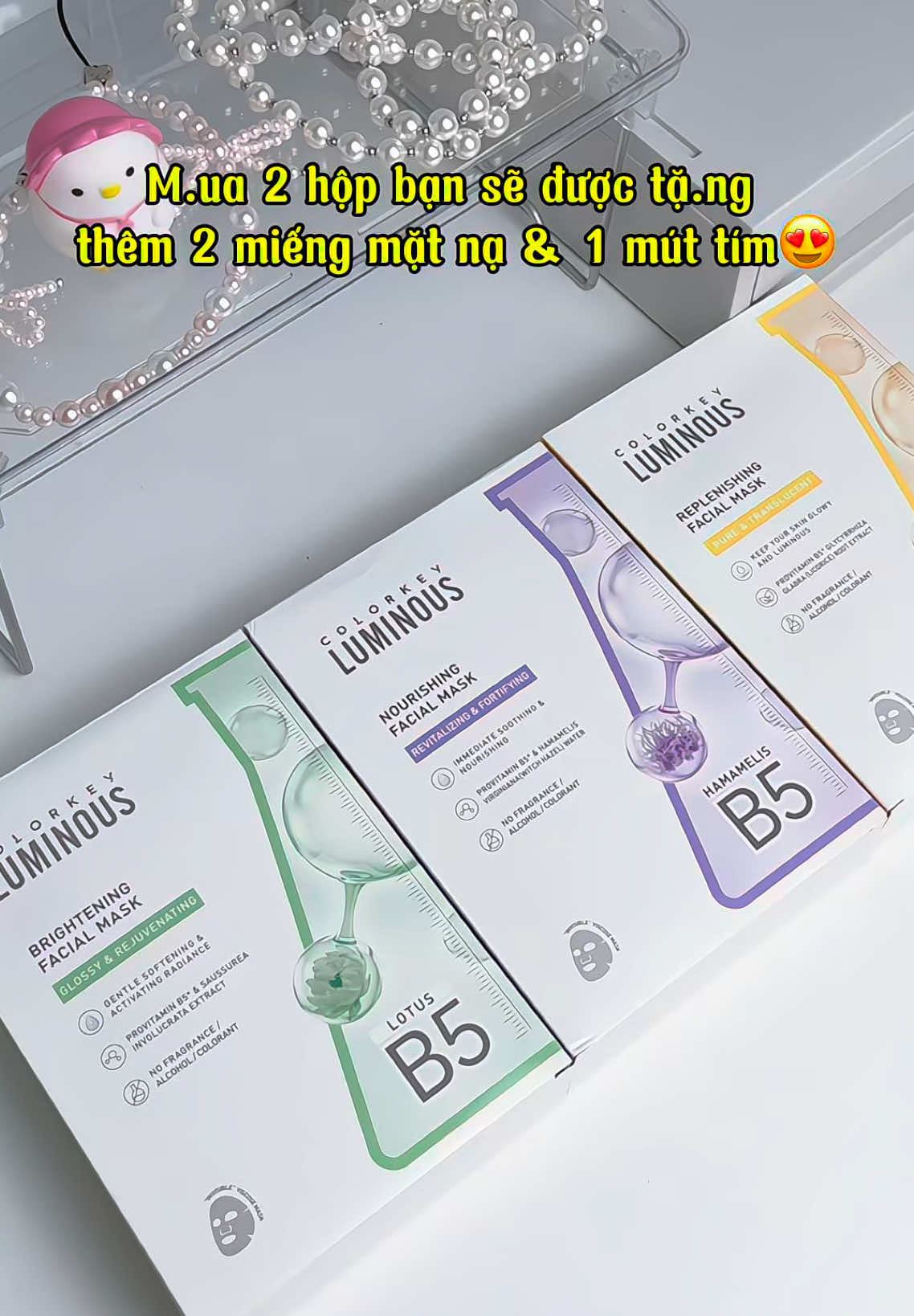 đắp muê luôn😍#colorkeyvn #colorkeyluminous #matna #matnagiayb5 #skincare #trn_trn24 