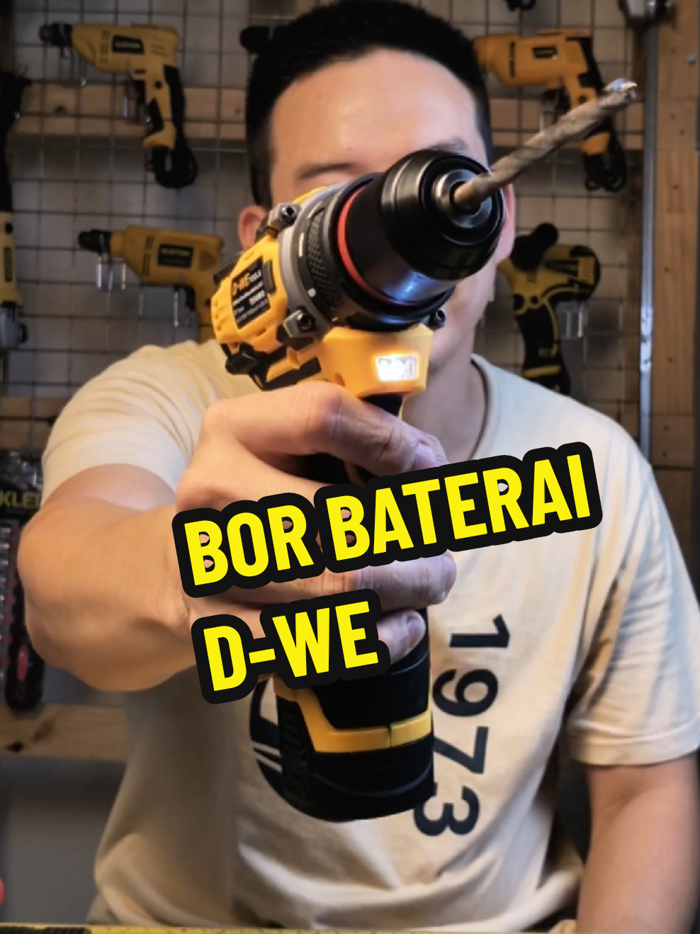Bor baterai DWE #cordlessdrill #borbaterai 