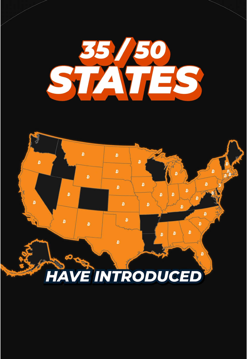 States will lead the way on Strategic #Bitcoin Reserves #USA #fypage #sbr #crypto