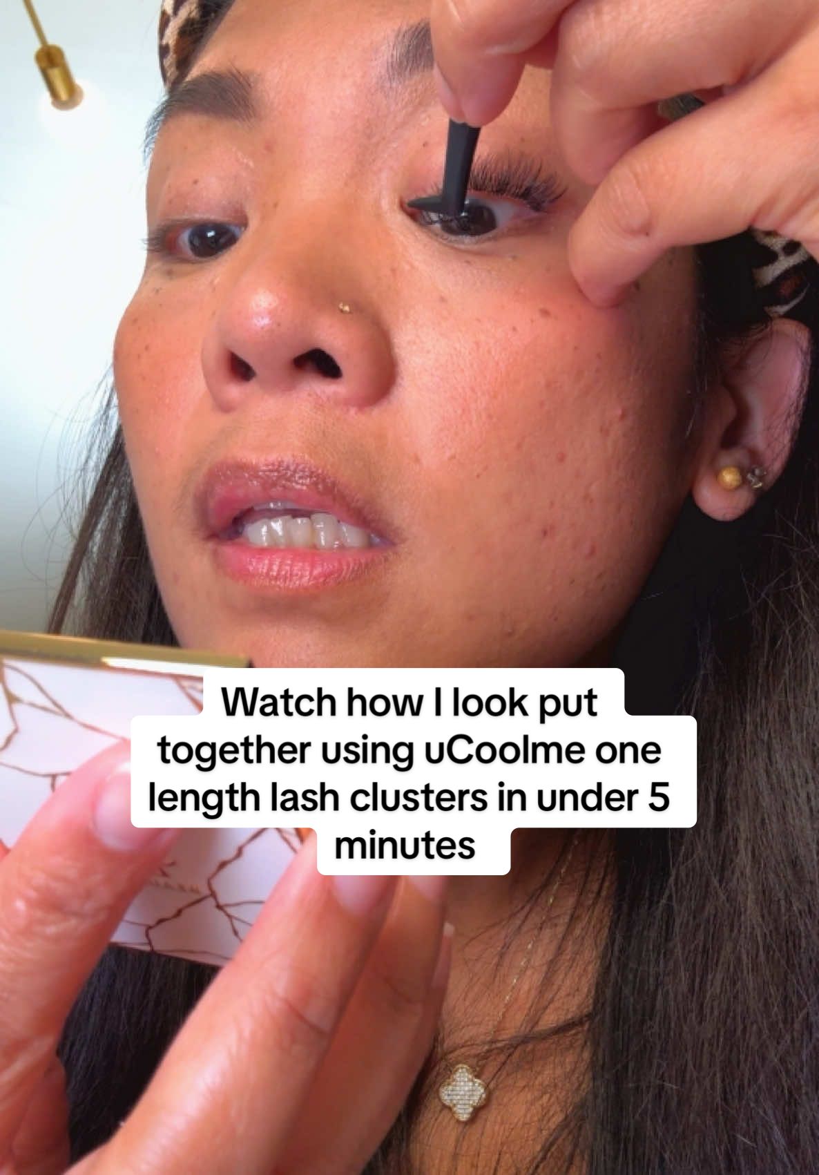 Life’s chaos, but my lashes? Always on point thanks to these uCoolme one-length lash clusters @UCoolMeLashes ✨ #ucoolme #ucoolmelashes #lashclusters #momhack #mothersdaygift #diylashextensions #beautyhack #lashtok 