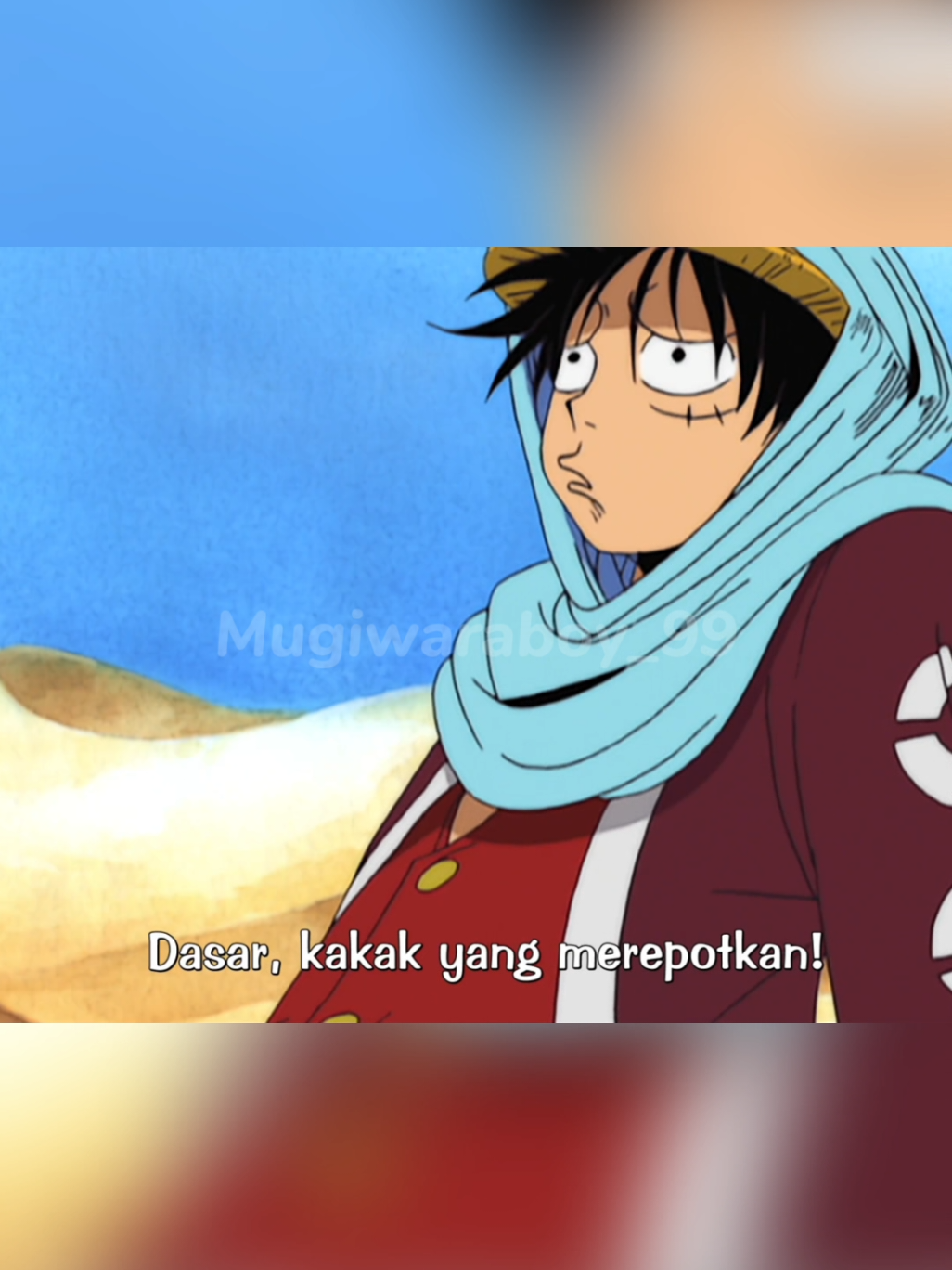 Kakak yang merepotkan😅 #luffy #haoshokuhaki #alabasta #onepiece #ace #fyp #chopper 
