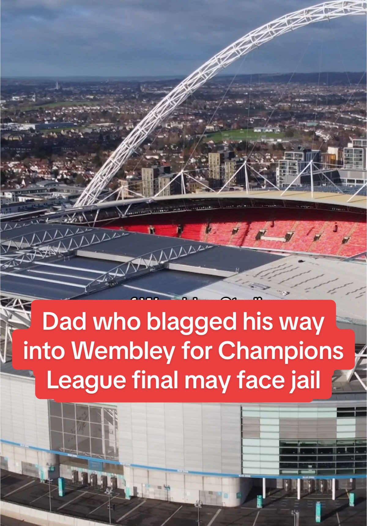Steven Carruthers may face up to 3 years in jail for blagging his way into Wembley #fyp #dailymirror #news 
