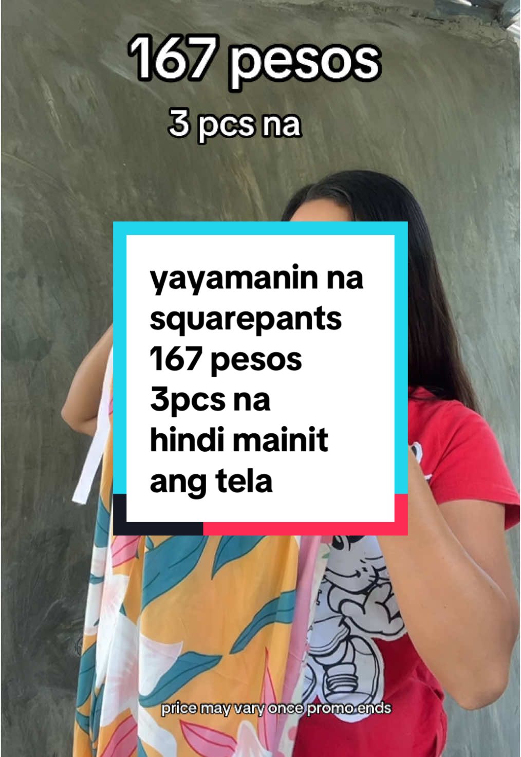 167 pesos nalang meron ka ng squarepants assorted design at colors small up to large . click the yellow basket now #fyp #fyppppppppppppppppppppppp #fypシ #fypage #viralvideo #viralvideo #viraltiktok #fypシ゚ #virall #millionviews #viral #viralvideos 