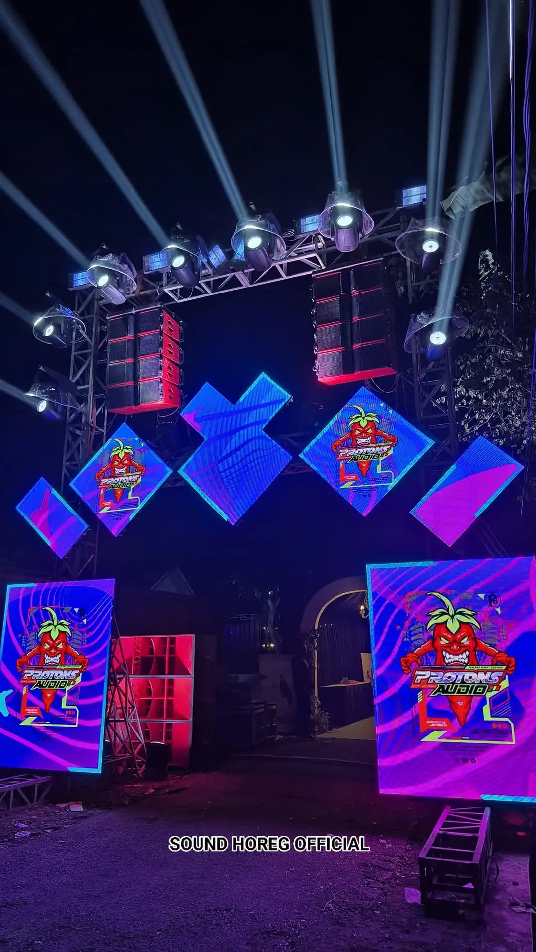 Muening Poll PROTONS AUDIO mode Gapura Full Video Tron _Hajatan 6 Subwoofer