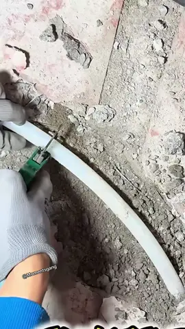 How to fix damaged pex
