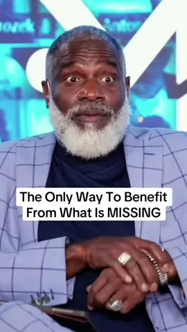 The Only Way To Benefit From What Is MISSING #myrongolden #myrongoldenclips #mindset #howtogetrich #millionaire #rich #successful #wealth #wisdom #bible 