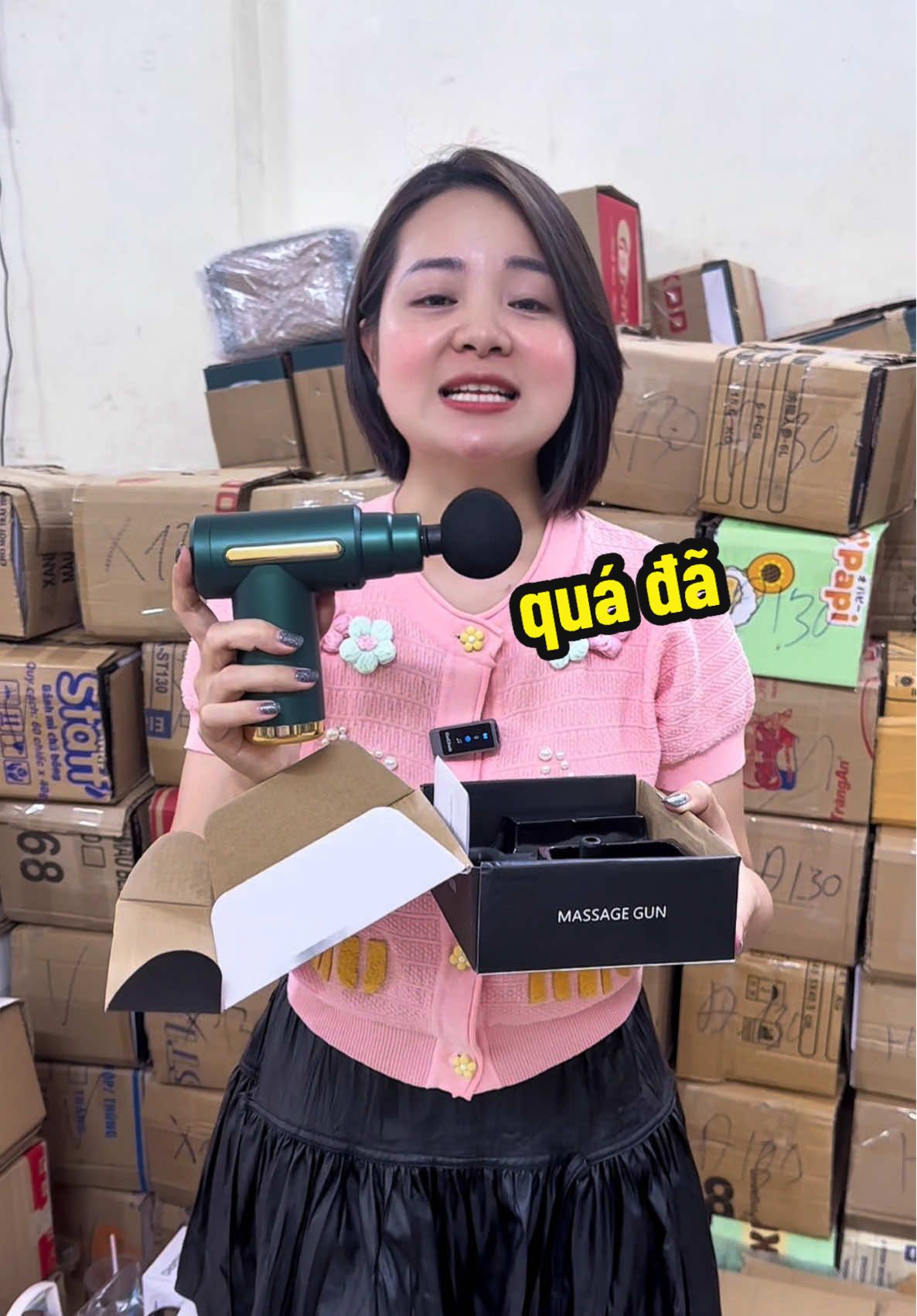 1000 đơn mỗi ngày với máy massage cầm tay mini #haxinh #maymassagecamtay #maymassage #maymassagemini #maymassagecovaigay 