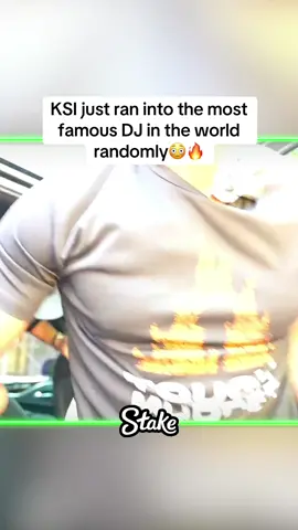 KSI just ran into the most famous DJ in the world randomly😳🔥 #Jasontheween #marlon #xqc #lacy #faze #fazeclan #fyp #viral #f1 #car #cars #formulaone 
