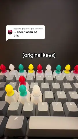 Replying to @● | ᴠᴇʀᴛ | ● i got you #art #keyboardasmr #mechanicalkeyboard #keycaps 