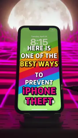 The best ways to prevent iPhone theft!#iphone #iphonetips #ios #iphonetricks #apple #techtok #phone 