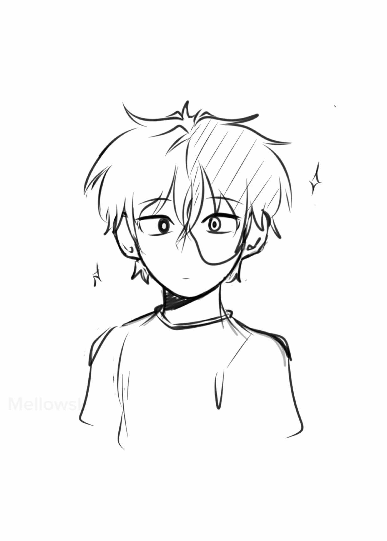 Izuku: “If looks could kill…” Shoto: “I could kill people by looking at them?! 😦 “ Izuku: “ … “ #tddk #tdiz #tododeku 