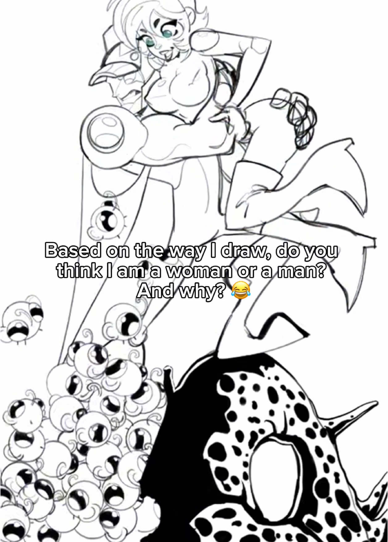 No cheating by looking at my Bio 🌝✌️🏻 I am more active on Insta but trying to post here more. Thank you to my followers who came from Insta and you’ve already seen this post 🫶🏻 #digitaldrawing #speeddrawing #speeddraw #originalcharacter #originalcharacters #speedpaint #myocs #fyp 