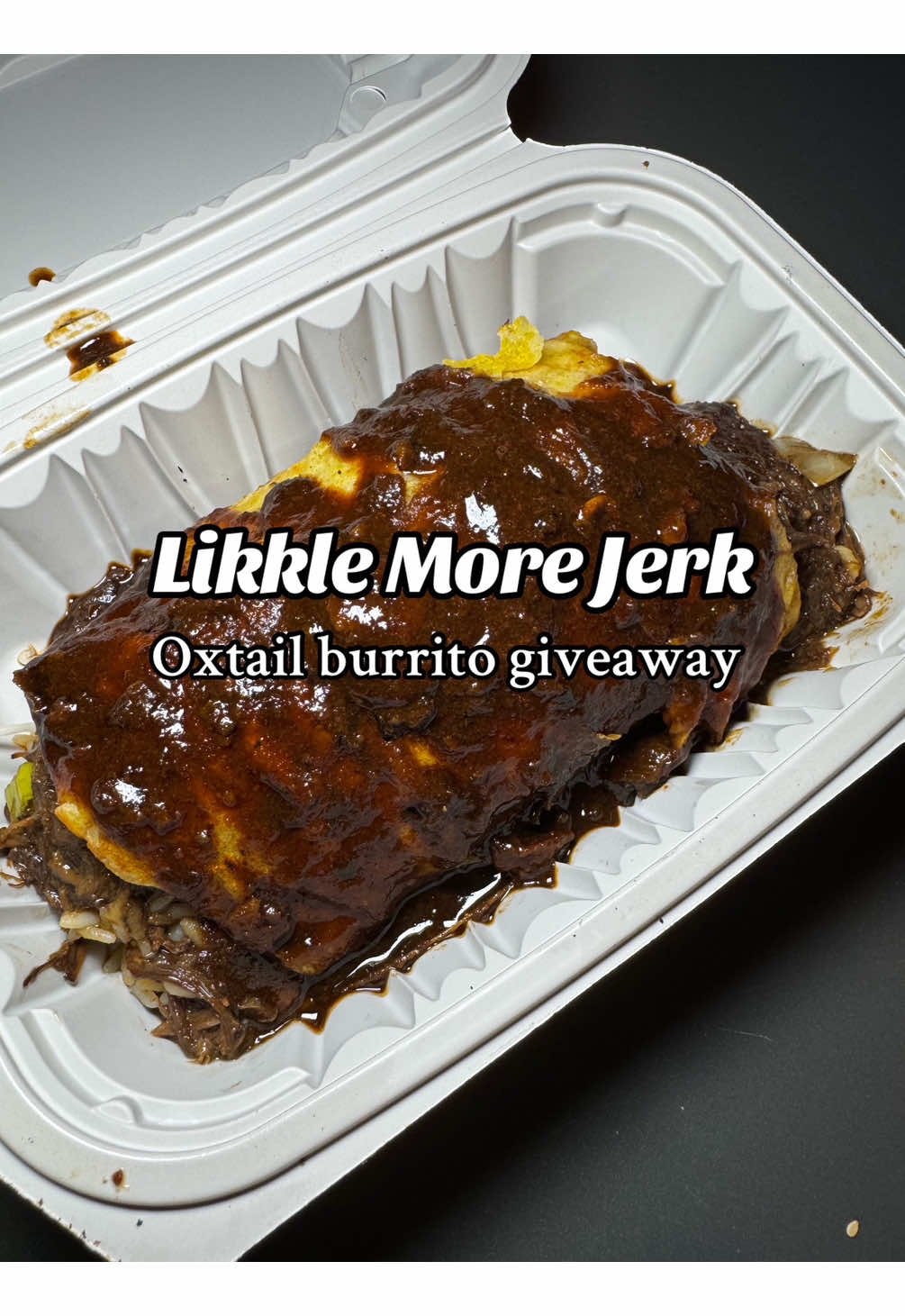 Good eaters, I’ve teamed up with Likkle More Jerk, located inside the Dekalb Market, to bring you an insane collab — the Oxtail Burrito! To kick things off, we’re giving away 50 oxtail burritos starting at 2PM on a day in May — first come, first served, one per person while supplies last. This burrito is loaded with oxtail, rice & peas, and cabbage all wrapped in a roti and topped with oxtail gravy. All we ask? Show some love to this post and show proof you're following @likklemorejerk. Bonus deal: Every month, Likkle More Jerk runs a Buy 1 Get 1 Free special on Uber Eats, DoorDash, and Grubhub(pickup or delivery). This month’s special is Curry Goat with your choice of white rice or rice & peas. These are two deals you definitely don’t want to miss. Save this post, tag a friend, and pull up! #OxtailBurrito #LikkleMoreJerk #DekalbMarket #NYCFoodies #BlackOwnedBusiness #JamaicanFood #OxtailLovers #FoodCollab #CurryGoat #BrooklynEats #FreeFoodAlert #FoodieGiveaway #BOGODeal #SupportLocalEats 