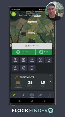 Your farm, at a glance. The new FlockFinder homepage is here. #flockfinder #backbritishfarming #livestockmanagement #sheep #farm #lambs #farmlife