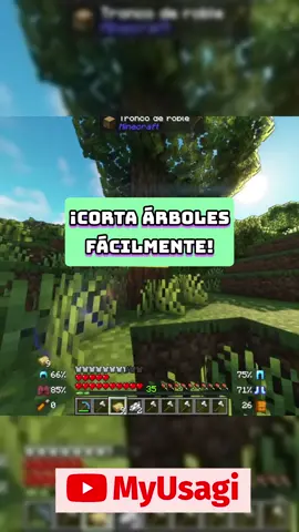 En este clip, te muestro cómo el mod Falling Tree transforma la forma de picar árboles en Minecraft. ¡Pica un tronco y observa cómo todo el árbol cae de una vez! Además, recojo todos los recursos para replantar. ¡No te lo pierdas!#Minecraft #FallingTree #Gaming #MyUsagi #100Días