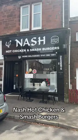 Nash Hot Chicken & Smash Burgers located in Carmyle Glasgow #glasgow #glasgowfood #glasgowfoodspots #glasgowfoodie #foodinglasgow #placestoeatglasgow #carmyle #eastendofglasgow 