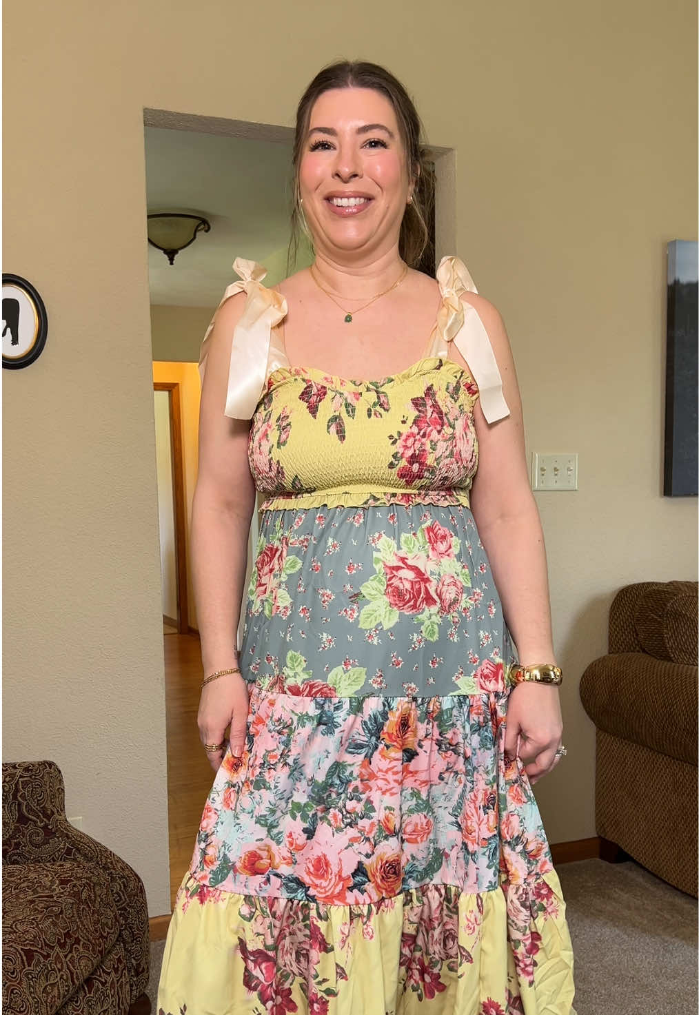 Be a beauty on a budget with this adorable BoHo inspired dress! It’s designer inspired and absolutely stunning in person. ##BohoDress##TikTokShop##OOTD##BohoStyle##FestivalFashion##BohoVibes##SpringStyle##CottagecoreAesthetic##StyleInspo##wardrobegoals