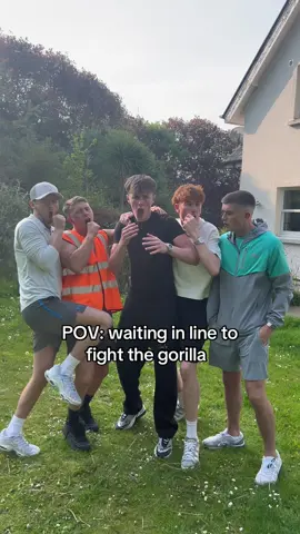 Dublin youngfellas vs 1 gorilla 🤣🤣🤣 #fyp #funnyy #realatable #dublin #ireland @Sonny☀️ @Alex Nolan @Aido @D!LL 
