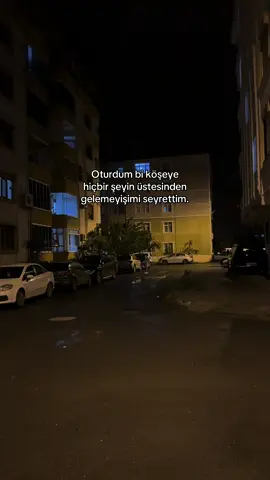 Yıkıldık.
