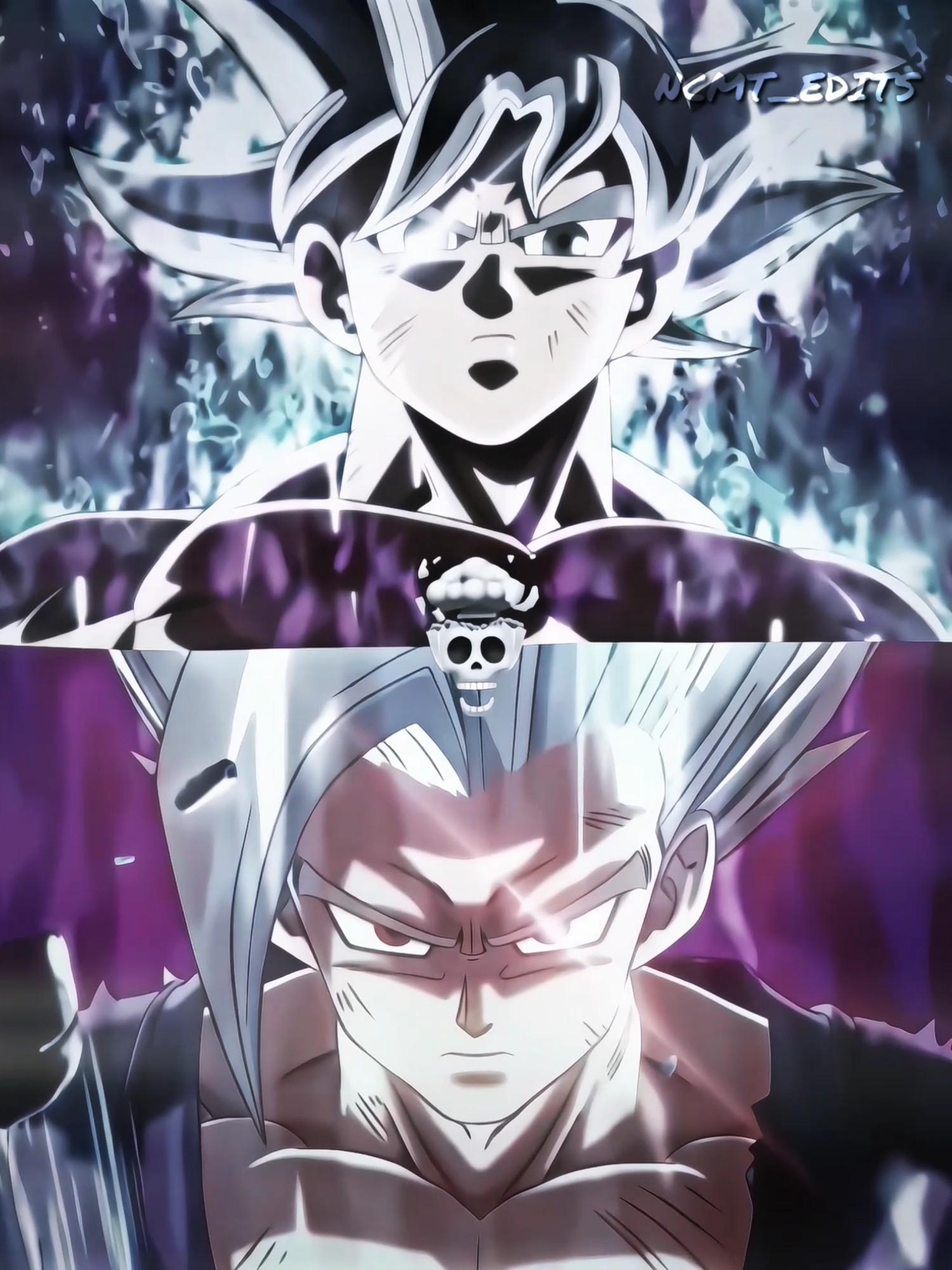 Which one is better? Gohan Beast x Goku Ultra Instinct ☠️💀 #gohan #gohanbeast #goku#gokuultrainstinto #dragonball #dbs