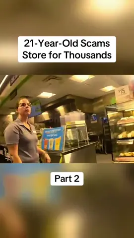 21-Year-Old Scams Store for Thousands Part 2 #cops #copsoftiktok #police #policeofficer #bodycam #crime #truecrime #truestory #foryou #fyp 