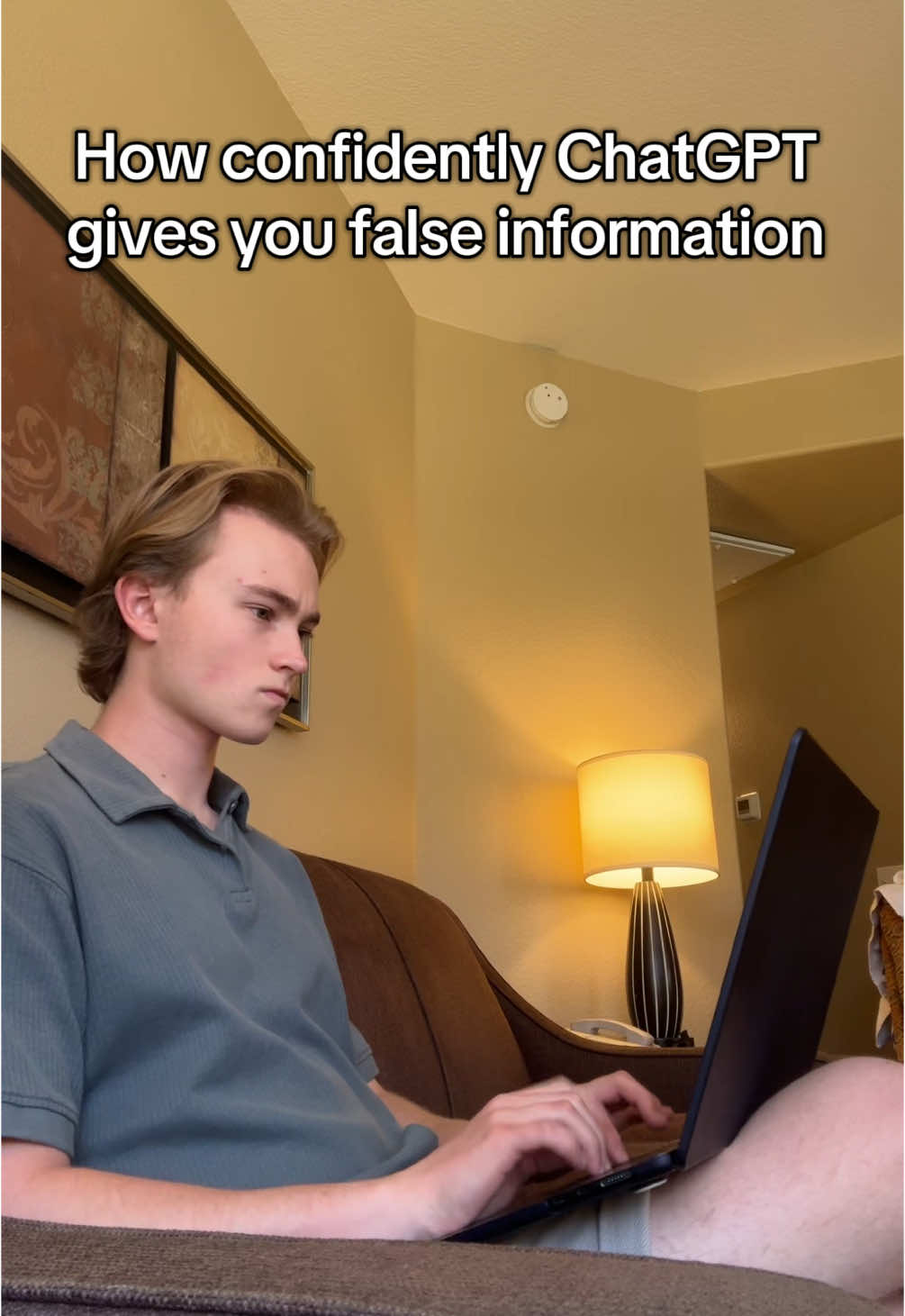 How confidently ChatGPT gives you false information #chatgpt #chatgpt4o #finalsweek 
