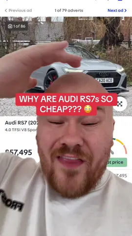 Why are Audi RS7s so cheap??? 😱😱😱 #zacstudd #carsoftiktok #cartiktok #carinsurancehacks #carinsurancetips #insurancetiktok #audirs7 #rs7sportback #rs7performance #khakirs7 