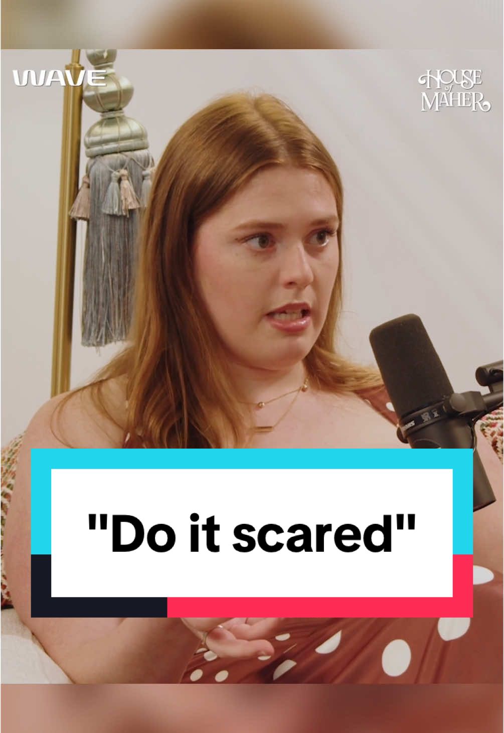DO 👏 IT 👏 SCARED 👏 @Adrianna Maher @Ilona Maher @Olivia Maher #podcast #houseofmaher 