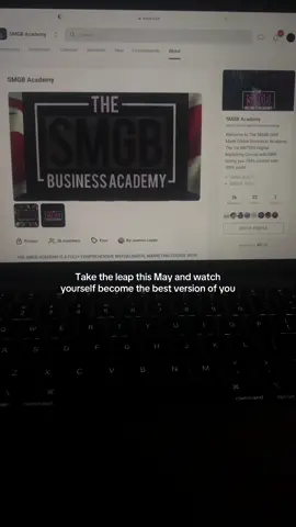 Take the leap this May and watch yourself become the best version of you ✨✨✨ #digitalmarketing #start #thedigitalmini #course #selldigitalproducts #today #digitalproduct #payments #sidehustle #digitalmini #facelessdigitalmarketing 