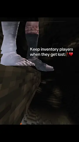Tag yo friend that plays wit keep inventory💔 #Minecraft #minecraftmemes #minecraftclips #aye_zayyy 