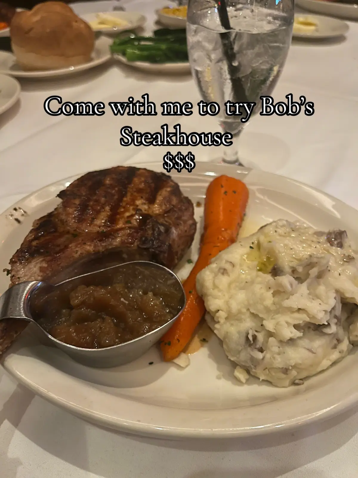 📍Bobs Steak & Chop House in McKinney Texas  Give me other resteraunts to review cause it’s fun!  #bobsteakhouse #foodreviews #dinnerwithme #dfw  Psalms 82