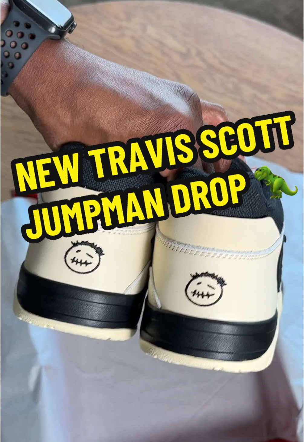 New Travis Scott Jumpman “T-Rexx” just released! Yall feeling these or nah?  #jumpman #jordans #travisscott #sneakers #sneakerhead #sneakertok #sneakernews #shoes #fy #fyp 