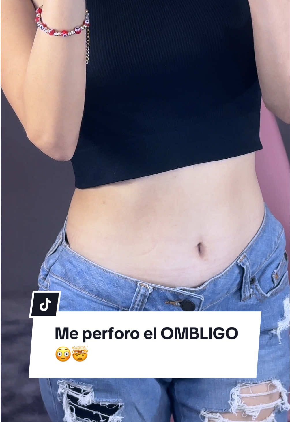 Me perforo el OMBLIGO😳🤯#viralvideo #piercing 