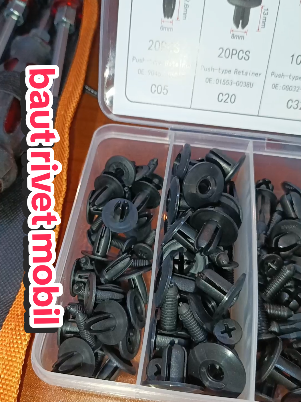 baut rivet kancing body motor dan mobil #bautkancingrivet #bautkancing #bautrivetmobil #kliprivet #klipbodymotor #klipplastik #klipbodymobil #klipkancing #bengkel 