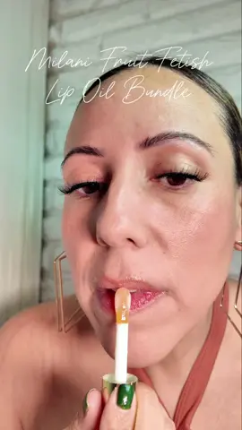 Milani’s Fruit Fetish Lip Oil is that girl—hydrating, glossy, and never sticky. Perfect hint of color for spring and summer! TikTok exclusive, so grab it while you can. #MilaniCosmetics #lipoil @Milani Cosmetics #GlossyLips  #lipgloss 