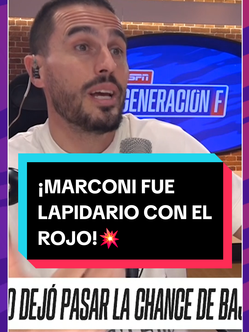 ¡NO LE GUSTÓ NADA! 💥🔥 Juan #Marconi habló del partido de #Independiente y fue lapidario ▶️ Más #ESPNGeneraciónF en #DisneyPlus #TikTokDeportes #futbol #Pesimo #Rojo 