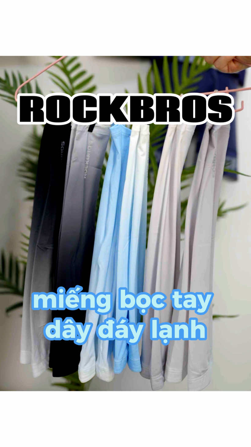 Miếng bọc tay biến đổi màu ROCKBROS | Dùng để Cooling suốt mùa hè! Trời nắng nóng nực như vậy, nhanh lên đeo miếng bọc tay để bảo vệ làn da của bạn đi~#ROCKBROS #sports #sunprotection #sunprotection #armlet #sleeves #sleeve #sunblock #cool #Summer 