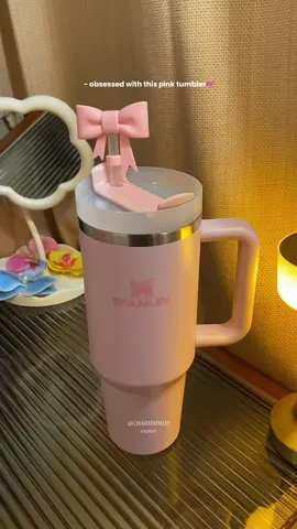 Replying to @Khayeᥫ᭡. One of my fave pink tumbler! 🎀 grabe ang atake nya sobrang gandaaaa!😩💞  #stanley #StanleyCup #tumbler #tumblersoftiktok #tumbler 