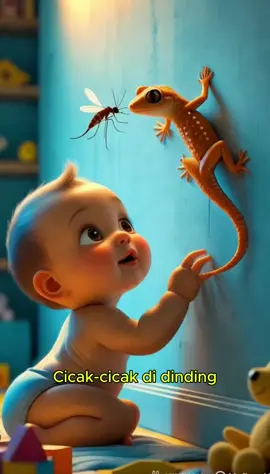 Lagu anak Cicak-cicak di Dinding #laguanak #cicakcicakdidinding #kidsongs #bayilucu #baby 