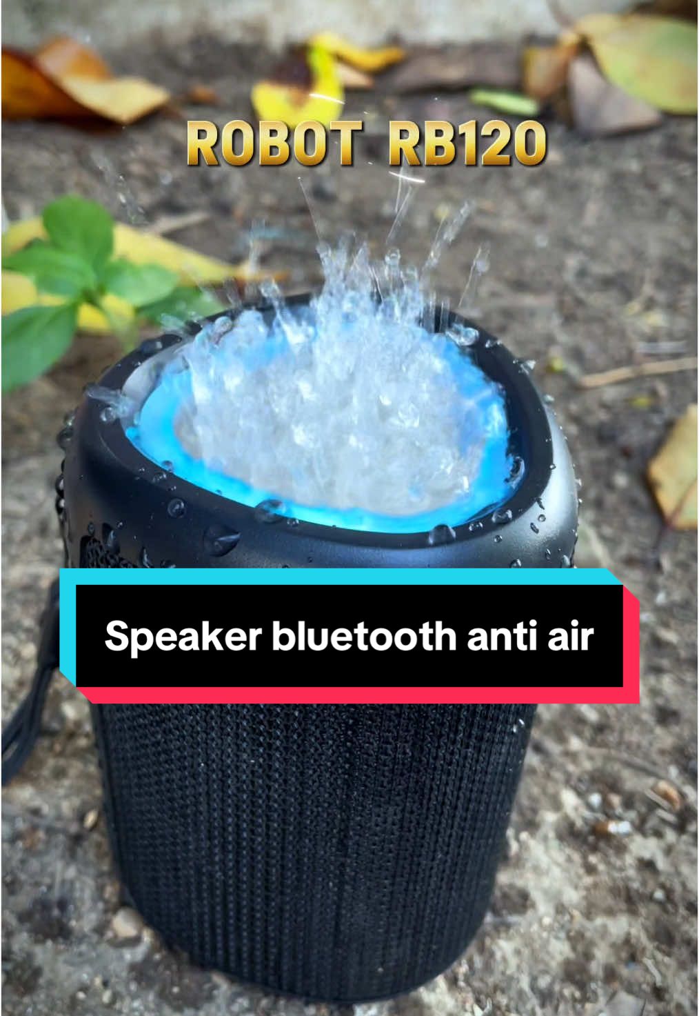 Speaker Bluetooth Full bass  Robot Rb120 #speakerbluetooth #speakermini #speakermurah #speakerantiair 