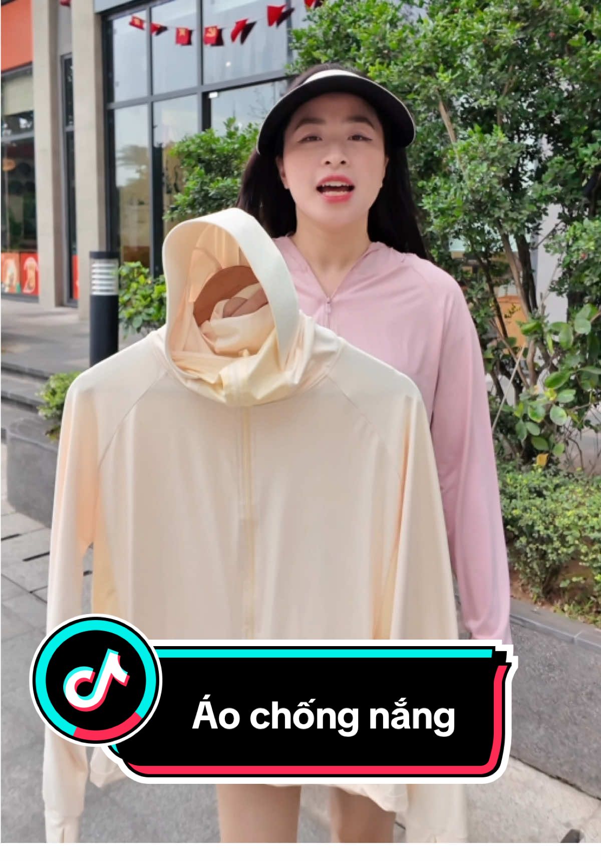 Áo chống nắng cho mùa hè nắng nóng , chống tia uv #lenhatha #tiktokviral #aochongnang #aokhoacchongnang 