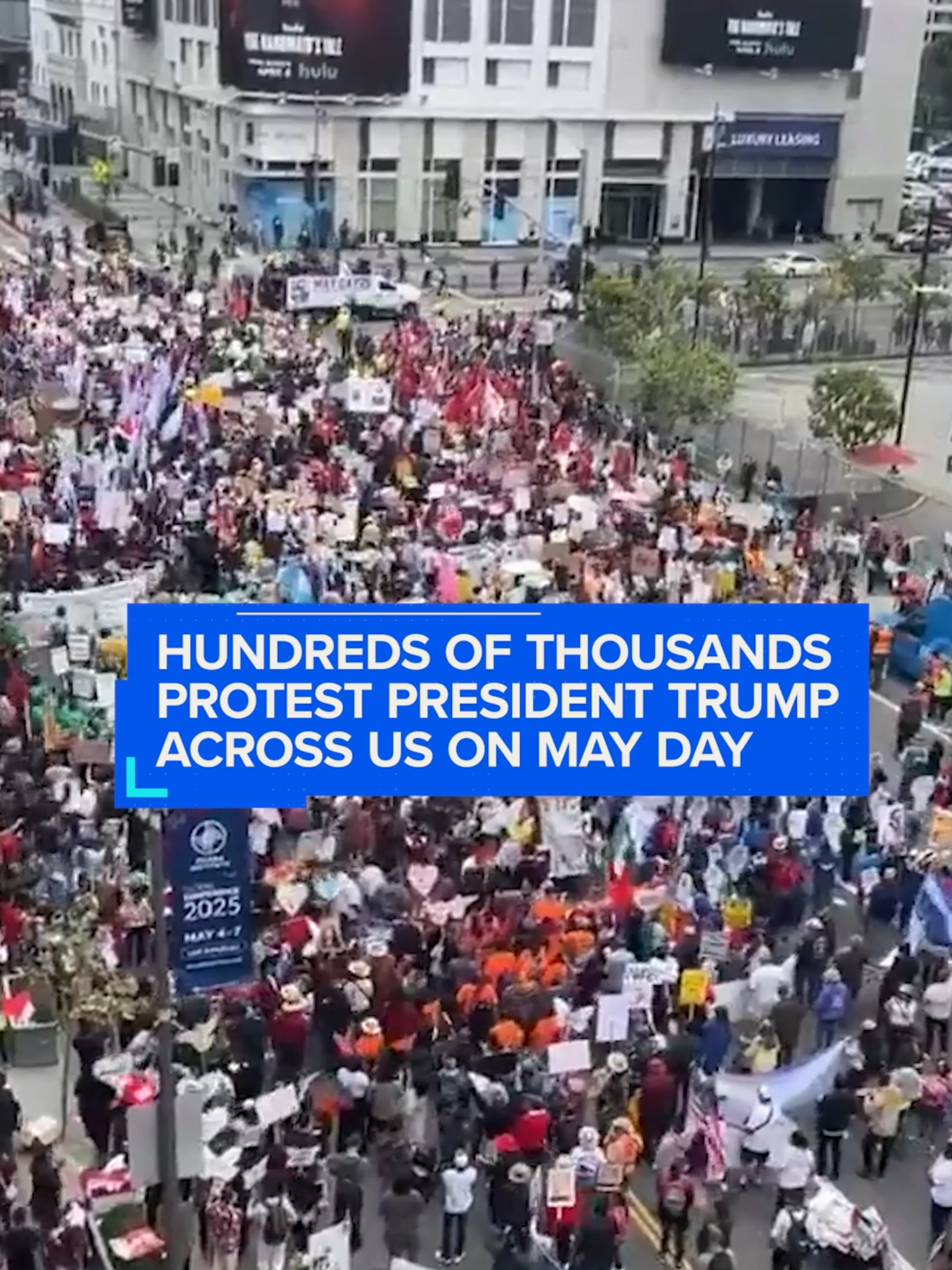 Hundreds of thousands of people in the U.S. and around the world rallied Thursday in #MayDay protests that united many in anger over President Donald #Trump’s agenda.