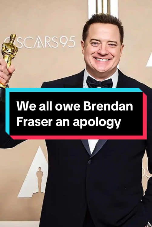We all owe Brendan Fraser an apology #celebrity #brendanfraser #popculture #celebritynews 