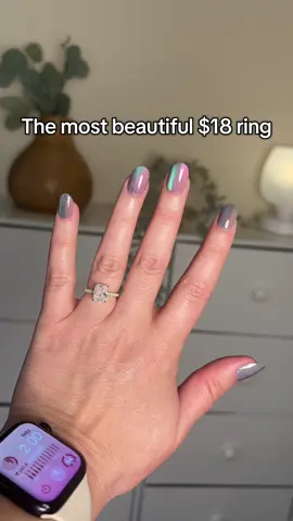 This faux diamond ring is stunning—perfect for travel or days you want to leave your wedding set at home! All the sparkle, none of the stress. Looks luxe, feels light, and pairs with everything! #TikTokMadeMeBuyIt #TikTokShopFinds #FauxDiamondRing #TravelJewelry #AffordableLuxury #RingTok #JewelryObsessed #BlingOnABudget #EverydayGlam #weddingringdupe 
